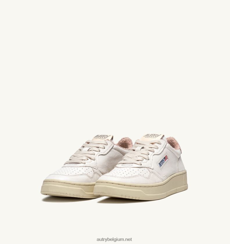 6ZFBPZ223 lage sneaker voor medaillewinnaars in de kleuren zwart en wit Autry vrouwen